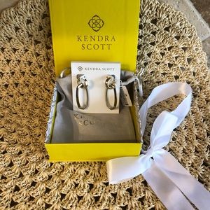 Kendra Scott Danielle Link Mixed Metal Reversible Earrings NWT